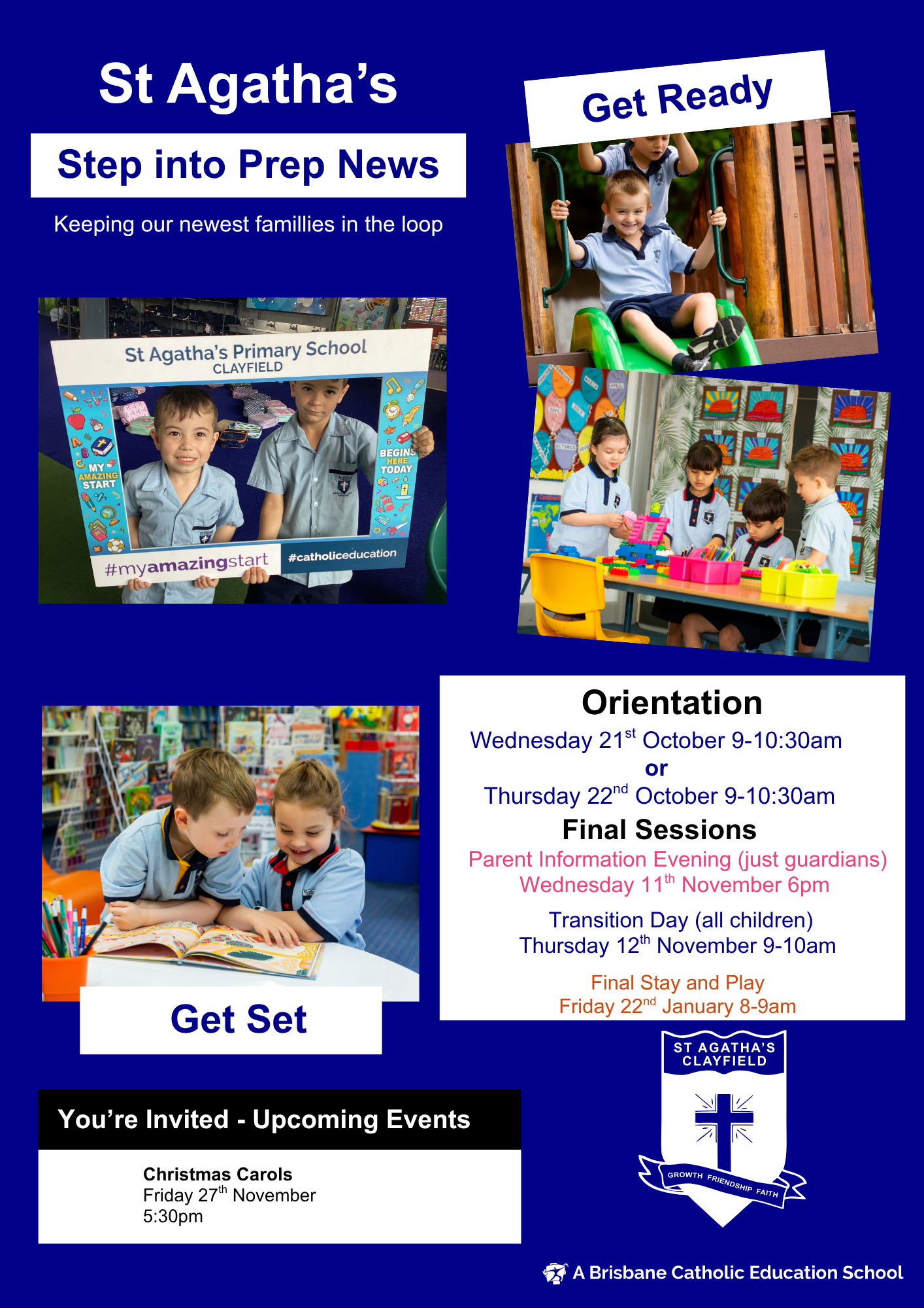 Pre-Prep Save the Dates