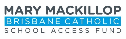 Mary MacKillop Brisbane Catholic School Access Fund logo